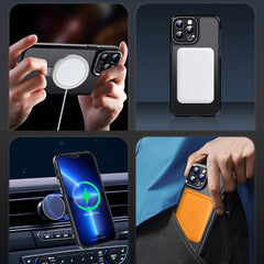 Estuche para teléfono con soporte de metal m...