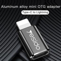 Adaptador de carga Yesido GS03 de 8 pines a tipo C