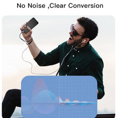Yesido YAU38 Tipo-C a adaptador de audio hem...