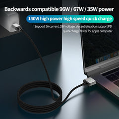 Cable de carga magnético de 140 W tipo C a M...