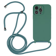 Estuche de silicona líquida con cordón cruza...