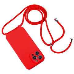 Estuche de silicona líquida con cordón cruza...