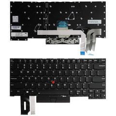 Teclado de computadora portátil con retroilu...