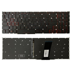 Versión de EE. UU. Teclado retroiluminado ro...