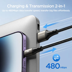 JOYRO0M SA25-CL3 30W USB-C/Type-C a cable de...