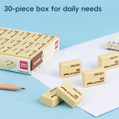 Deli 7534 Borrador artístico pequeño 4B para examen de papelería