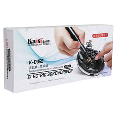 Juego de destornilladores eléctricos recargables Kaisi K-D355 55 en 1