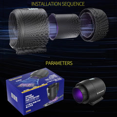 Mechanic C919 Ventilador de enfriamiento rápido + Escape de humos + Lámpara UV