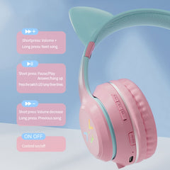 BT612 LED Auricular Bluetooth con Oreja de Gato