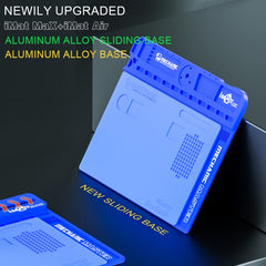 Base deslizante de aleación de aluminio para microscopio mecánico imat Max-air