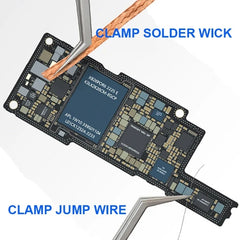 Pinza de acero inoxidable no magnética Aax-1...