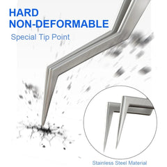 Pinza de acero inoxidable no magnética Aax-1...