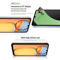 Xiaomi Redmi 13C 5G, 6,74 pulgadas MIUI 14 M...