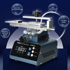 Máquina térmica giratoria con separador de p...