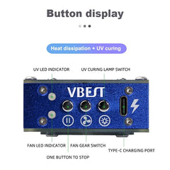 El mejor ventilador de curado por luz ultravioleta VBST-491