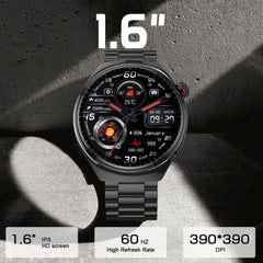 Reloj inteligente LEMFO LF38 con correa de silicona de 1,6 pulgadas