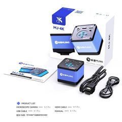 Cámara para microscopio industrial 4K HD Mij...