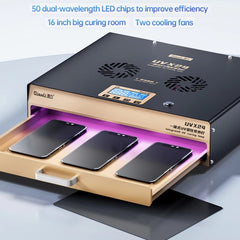 Lámpara de curado por luz ultravioleta integ...