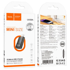 Adaptador OTG transparente hoco UA36A de 8 p...