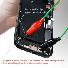Pinza de cocodrilo de liberación eléctrica d...