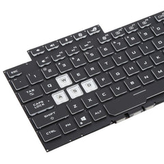 US Version Colorful 16 Pin Backlit Laptop Ke...