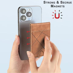 Magnetic Wallet Card Bag Case