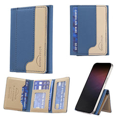 Color Matching Magnetic Wallet Card Bag Case
