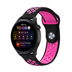 xDfind Two-color Silicone Watch Band, 20mm