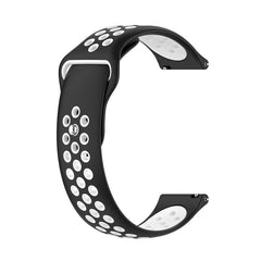 xDfind Two-color Silicone Watch Band, 22mm