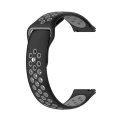 xDfind Two-color Silicone Watch Band, 22mm