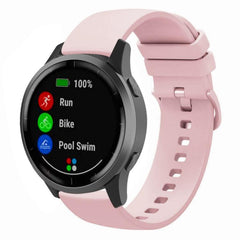 Correa de reloj de silicona plana de color p...