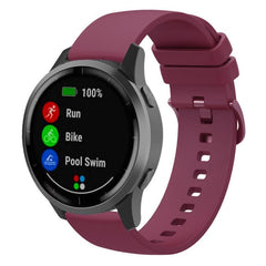 Correa de reloj de silicona plana de color p...