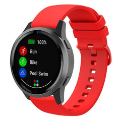 Correa de reloj de silicona plana de color p...