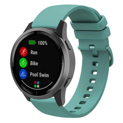Correa de reloj de silicona plana de color p...