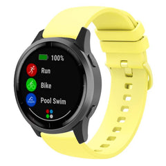 Correa de reloj de silicona plana de color p...