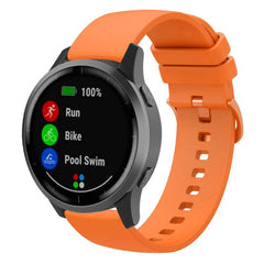 Correa de reloj de silicona plana de color p...