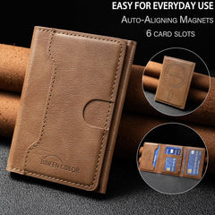 Cartera magnética para tarjetas
