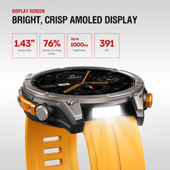 Reloj inteligente GPS resistente para exteriores Zeblaze Stratos 4