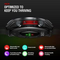 Reloj inteligente GPS resistente para exteriores Zeblaze Stratos 4