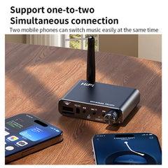 Adaptador de audio AUX Bluetooth portátil co...