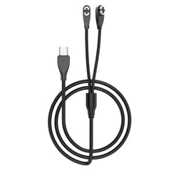 Cable de carga magnético 2 en 1 para auricul...