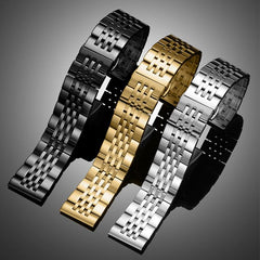 Correa de reloj xDfind de acero inoxidable m...