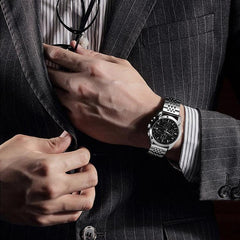 Correa de reloj xDfind de acero inoxidable m...