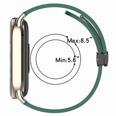 Correa de reloj de silicona con hebilla pleg...