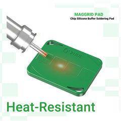 Almohadilla de soldadura de silicona con amortiguador para chip MagGrid BH15 de 2uul