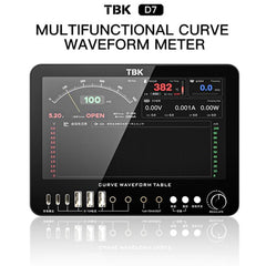 Medidor de forma de onda curva TBK D7