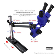 Soporte fijo elevable con brazo oscilante un...