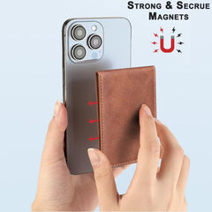 Pegatina magnética de color sólido para la parte trasera del teléfono móvil
