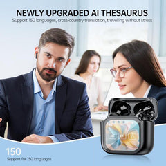 Auriculares Bluetooth con pantalla táctil a color JM19