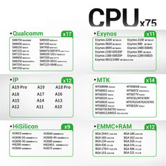 2UUL BH17 CPU REBALL BASE Plataforma magnéti...